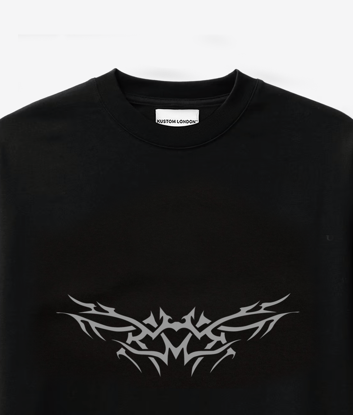 TRIBAL T-SHIRT | BLACK / Reflective 3M