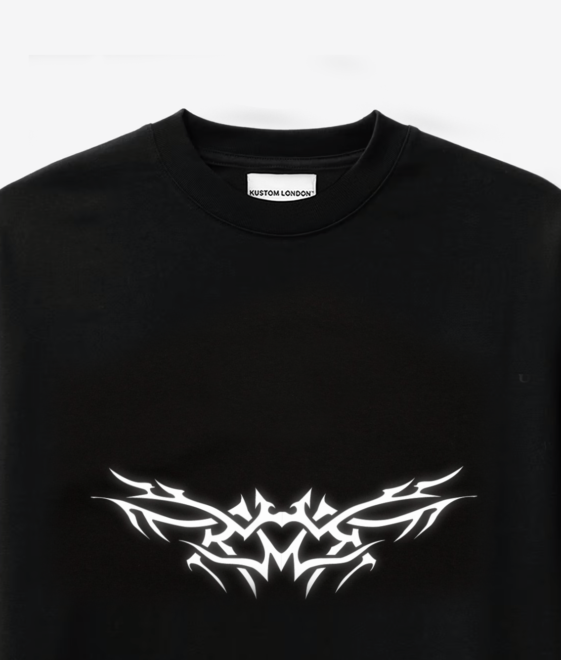 TRIBAL T-SHIRT | BLACK / Reflective 3M